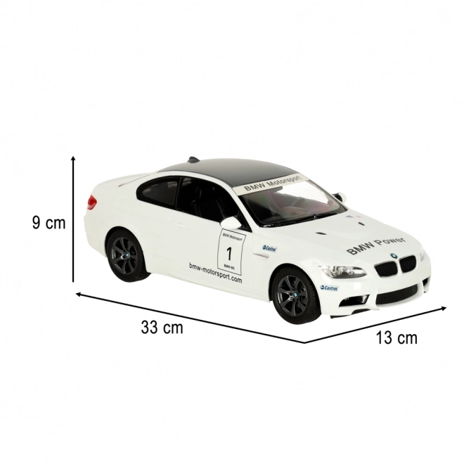 Rastar 48000 BMW M3 1:14 auto met afstandsbediening wit