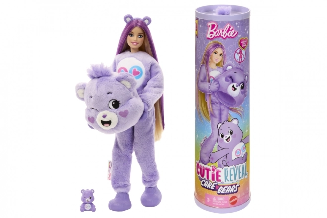 Barbie Cutie Reveal Sorgfältige Bären in lila Farbe
