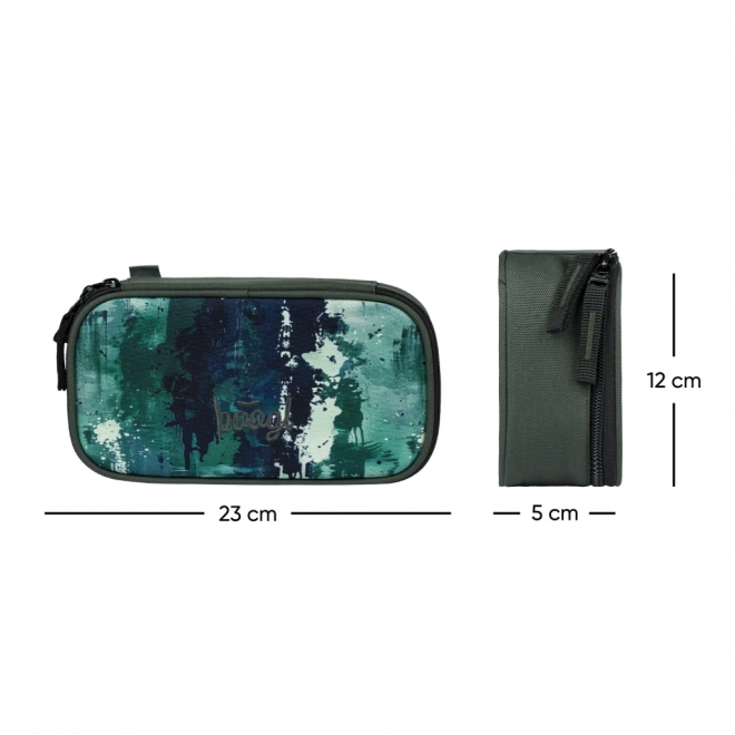 School Pencil Case BAAGL Skate Forest