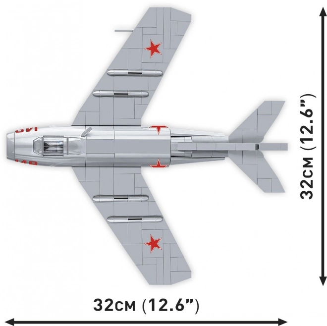 COBI 2416 Koreaanse Oorlog MIG-15 FAGOT, 1:32, 504 st, 1 f