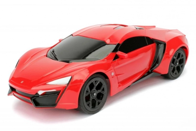 Snel en Vurig op afstand bestuurbare auto Lykan Hypersport