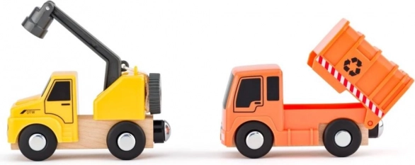 Wooden Crane Truck