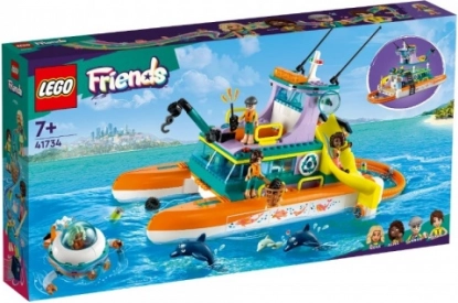 LEGO Friends reddingsboot op zee