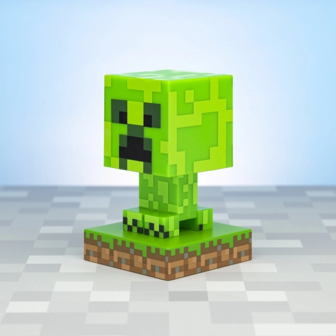 Lichtgevende Minecraft-icoon - Creeper