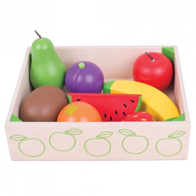 Holzspielzeug Bigjigs Toys Obstkiste