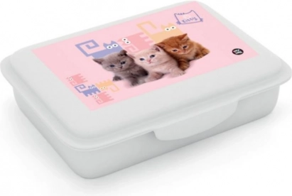 Boîte à goûter avec compartiment Petits animaux chatons Oxybag