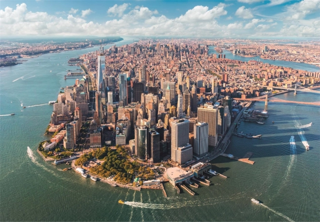 Puzzel 2000 stukken Hoge kwaliteit Lower Manhattan, New York City