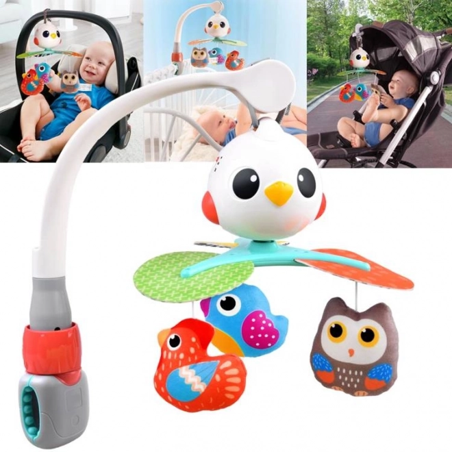 Mobile musical magique pour enfants 3-en-1