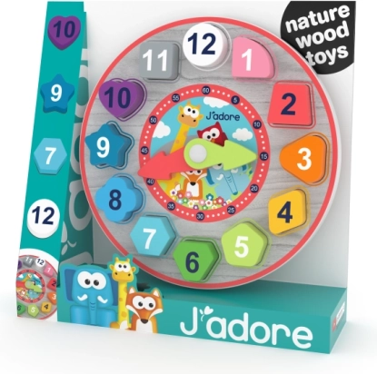 Holzpuzzle – Uhr für Kinder