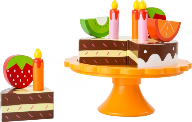 Small Foot Houten Verjaardagstaart met Fruit