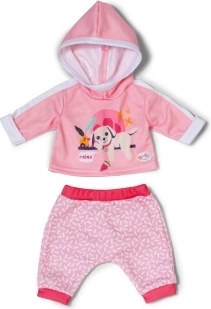 Pink tracksuit for BABY born dolls 43 cm