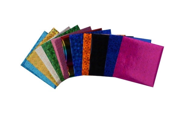 Kit créatif de styliste avec images magiques en feuille dans un sac 23,5x23cm