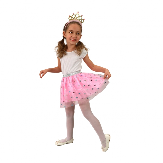 Kinderkostuum tutu rok prinses met haarband