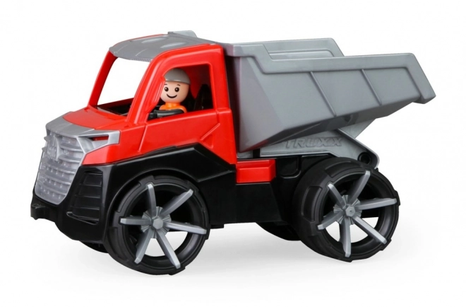 Auto Truxx 2 vrachtwagen kunststof kiepwagen 26cm met figuur 27x15x16cm 24m+