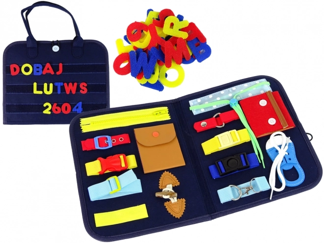 Sensorische manipulatiebord voor peuters