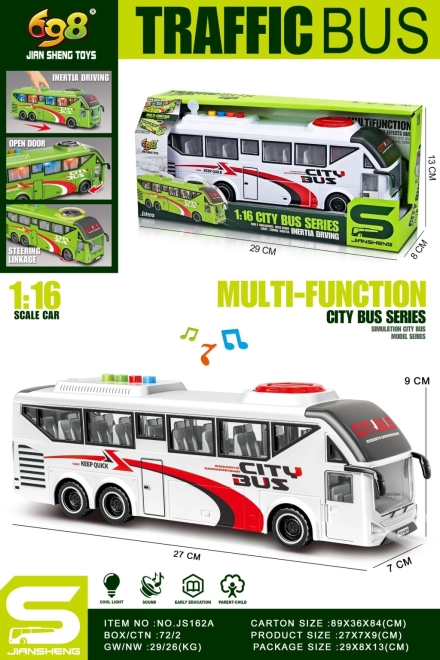 White Bus 1:16