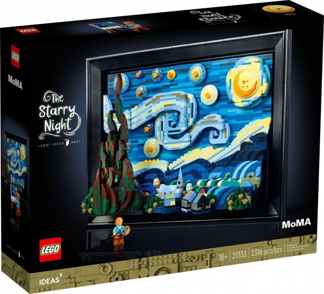 LEGO Ideas La Nuit étoilée de Vincent van Gogh