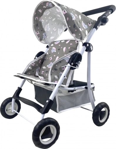 Poussette sportive pour poupées 43 × 34 × 64 cm