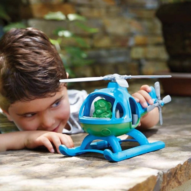 Green Toys Hubschrauber blau