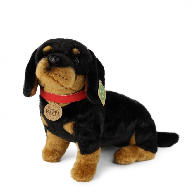 Rappa Pluchen hond teckel 30 cm ECO-VRIENDELIJK