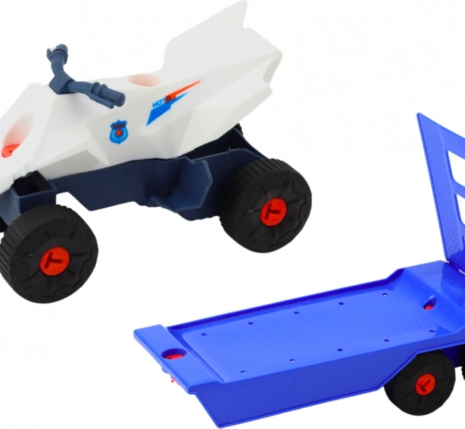 Quad prêt pour l’action