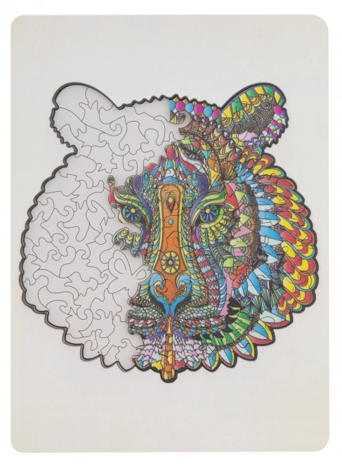 Puzzle de contours Moxy tigre 130 pièces