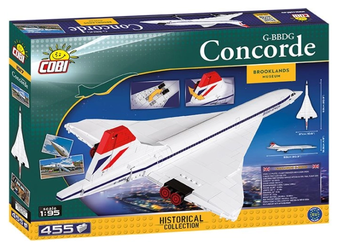 Historische COBI‑Kollektion – 455 Teile und Maßstab 1:95