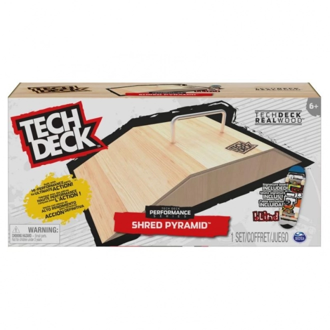 Tech Deck - houten helling