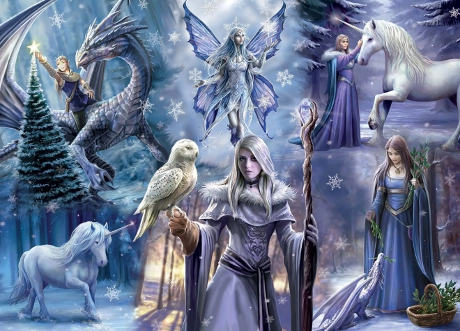 Puzzle Winter Fantasy 1000 pieces