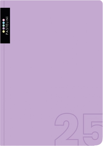 Diary A5 Weekly 2025 Purple by Pastelini
