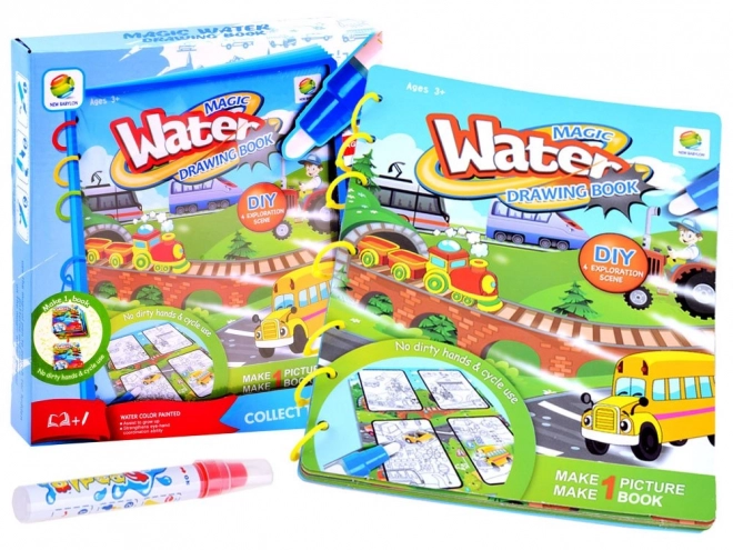 Creatieve waterkleurplaat voor kinderen – A