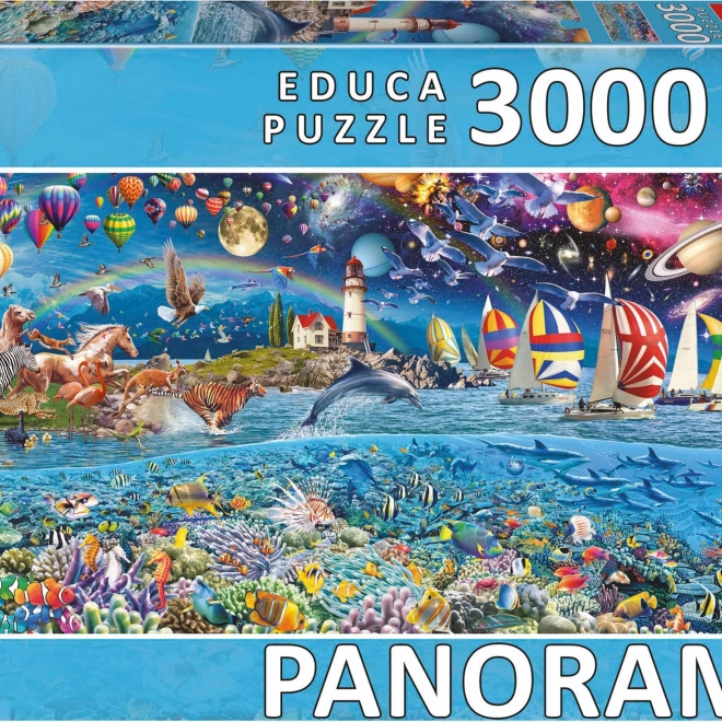 Panoramapuzzel Leven 3000 stukjes