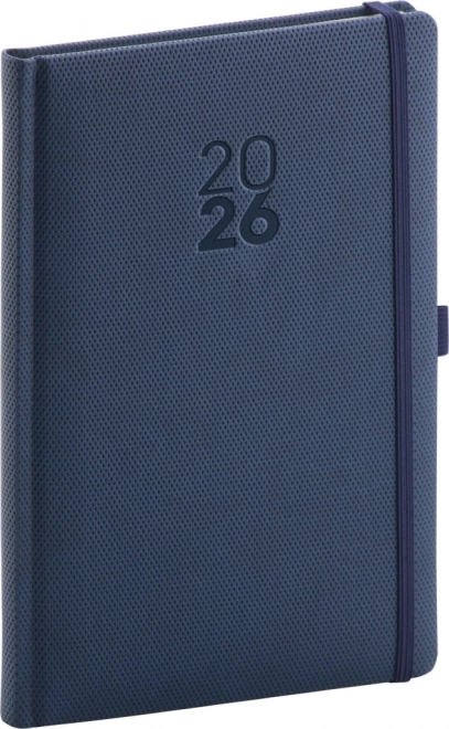 Weekly Diary Diamante Blue 2026