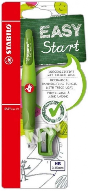 STABILO EASYergo potlood voor rechtshandigen 3,15 mm groen