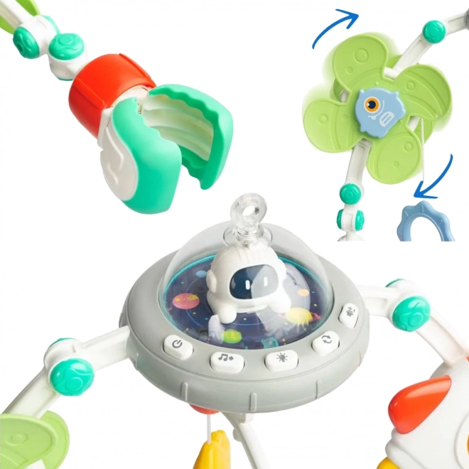 Arc interactif avec jouets WOOPIE BABY
