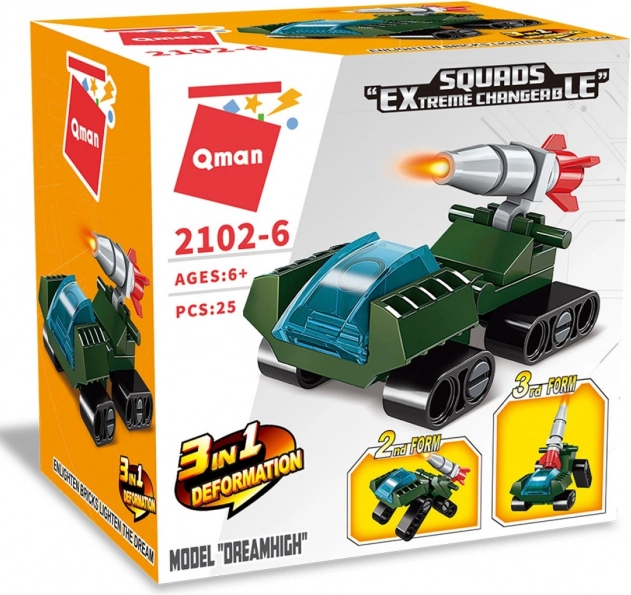 3 in 1: three models in one box
