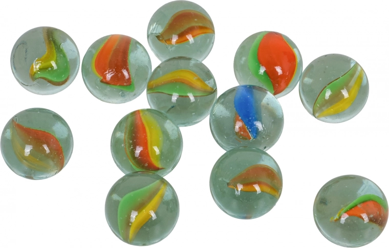 Rijke accessoires inclusief 12 knikkers