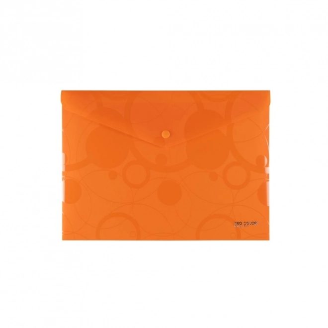 Schreibmappe mit Druckknopf A5 Neo Colori Orange