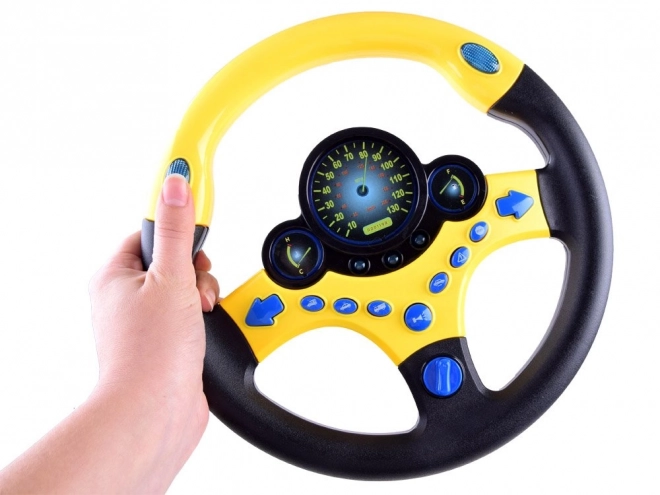 Interactief stuurwiel met functies