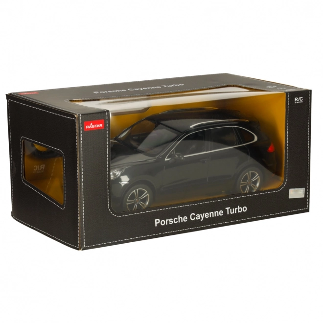 Rastar 42900 Porsche Cayenne Turbo 1:14 auto op afstandsbediening zwart