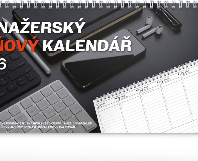 Calendrier de bureau Fiscalité Manager 2026
