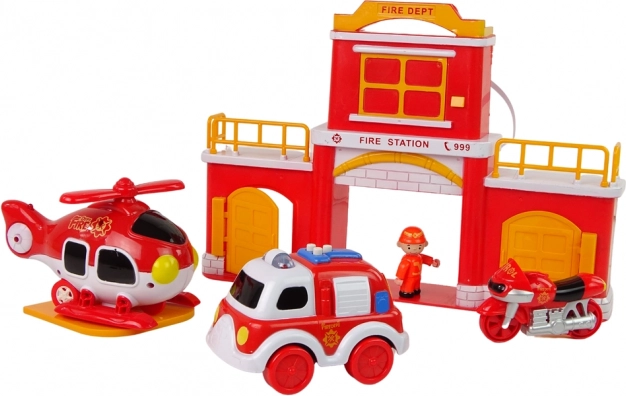 Fire Station with Realistic Sounds