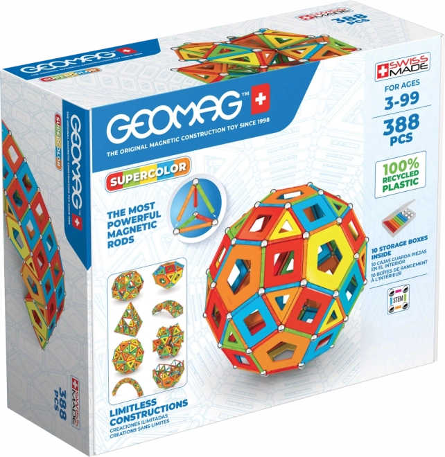 Geomag Supercolor 388 Piece Set