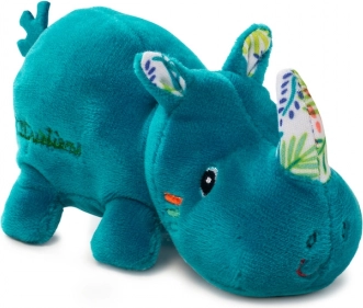 Lilliputiens kleine pluchen knuffel neushoorn Marius