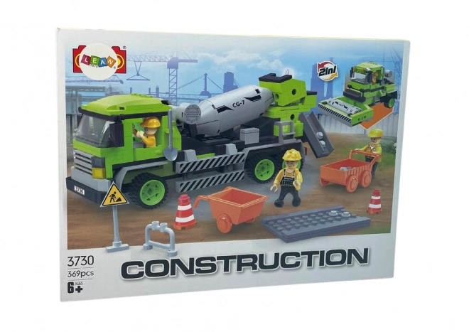 Grote bakstenen set Beton cilinder 369 stuks Bouw