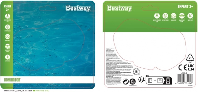 Children's Swimming Mask Bestway Dominator