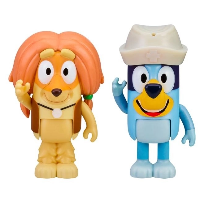 Set van figuren Bluey Doktersbezoek