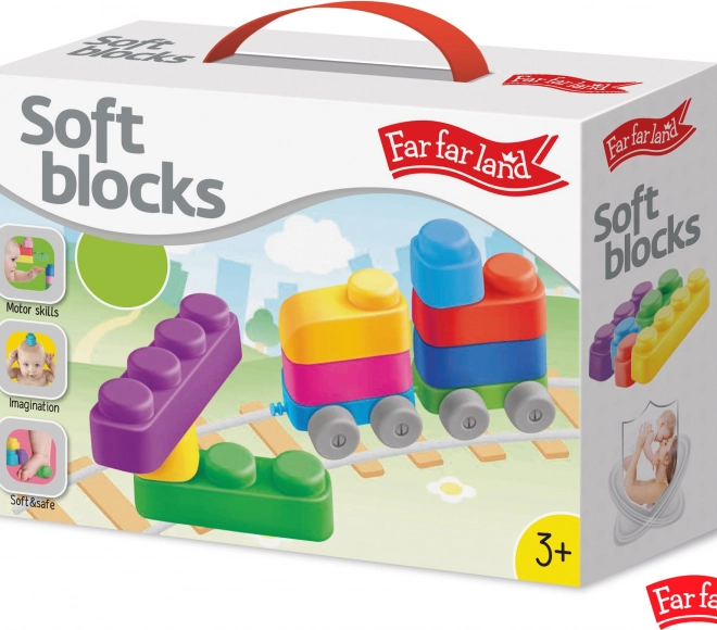 Far Far Land soft building blocks for toddlers