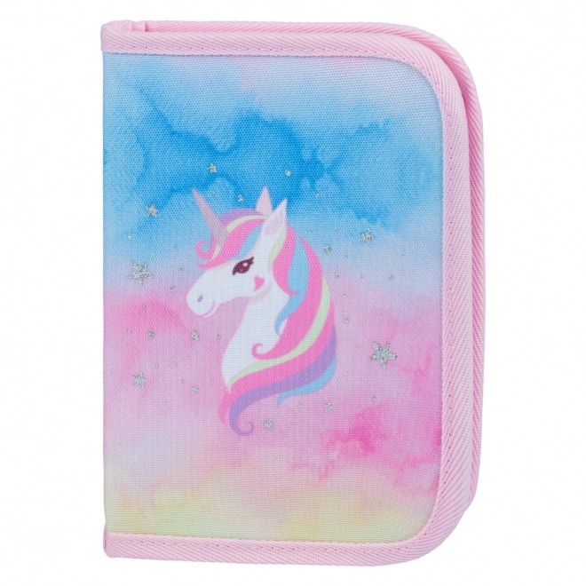 BAAGL SET 3 Airy Rainbow Unicorn: schooltas, pennenzak, zakje