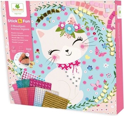 Stick & Fun mosaïque – animaux de compagnie